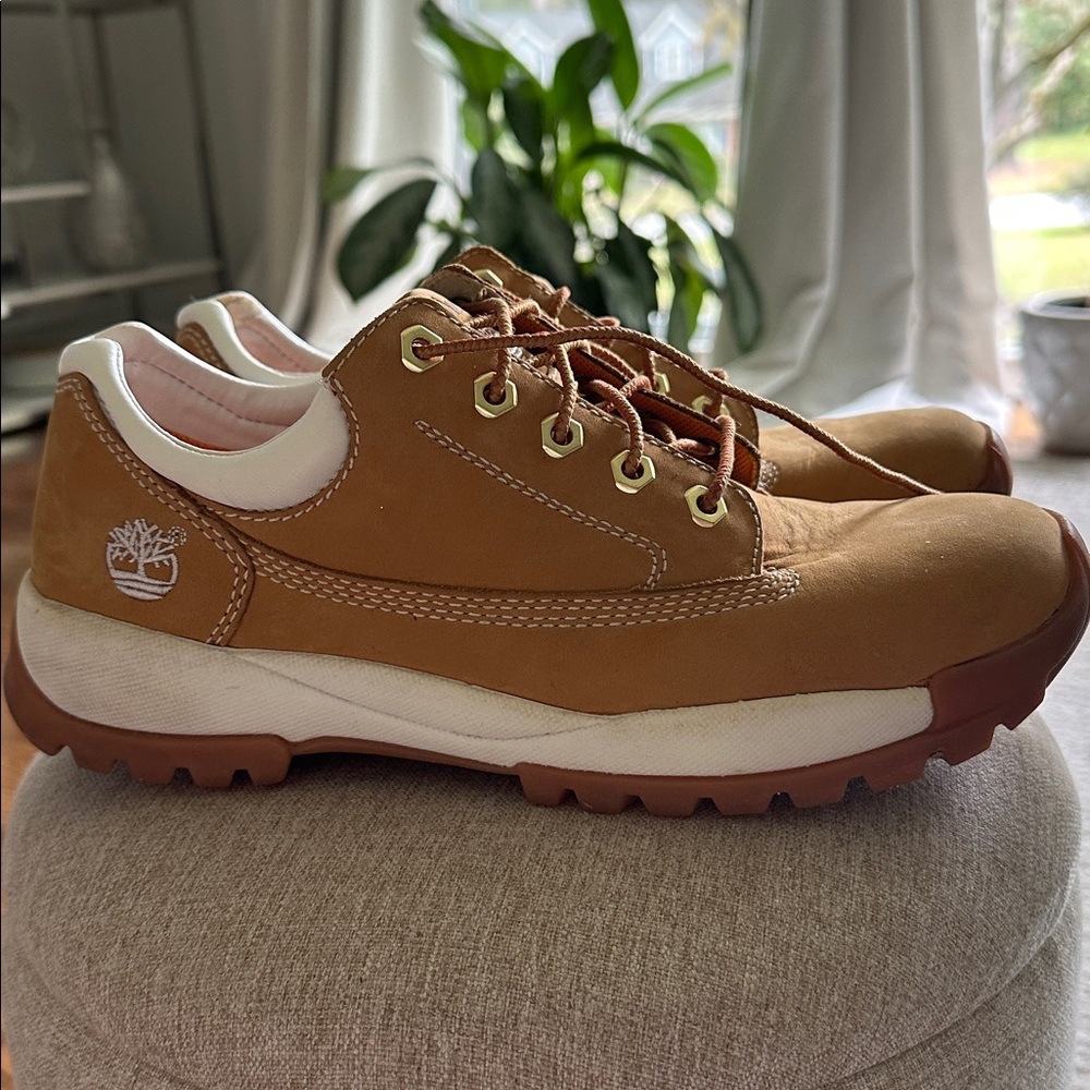 Timberland Brown Leather Casual Shoes
